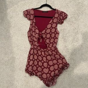 Garnet Romper - Perfect for FSU tailgate